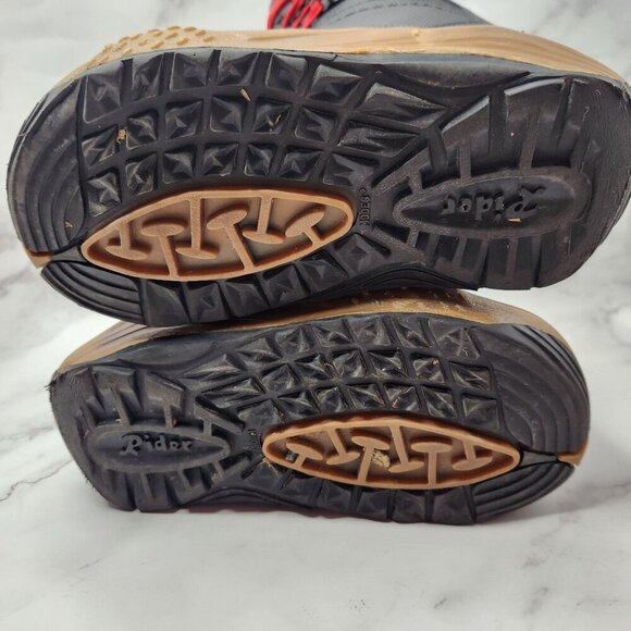 Rossignol Rider Snowboarding Boots Black Colorful Laces Youth Unisex 3.5 - Picture 8 of 9